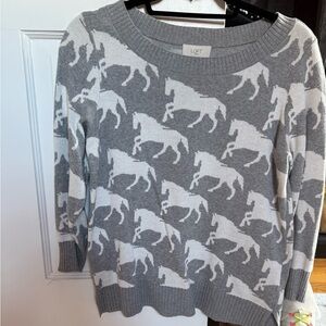 Like New Ann Taylor Loft Equestrian Sweater XS